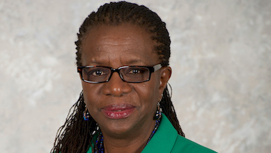 Dr. Edilma Yearwood in a portrait-style photograph