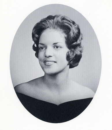A yearbook photo of Margaret Hayes Jordan