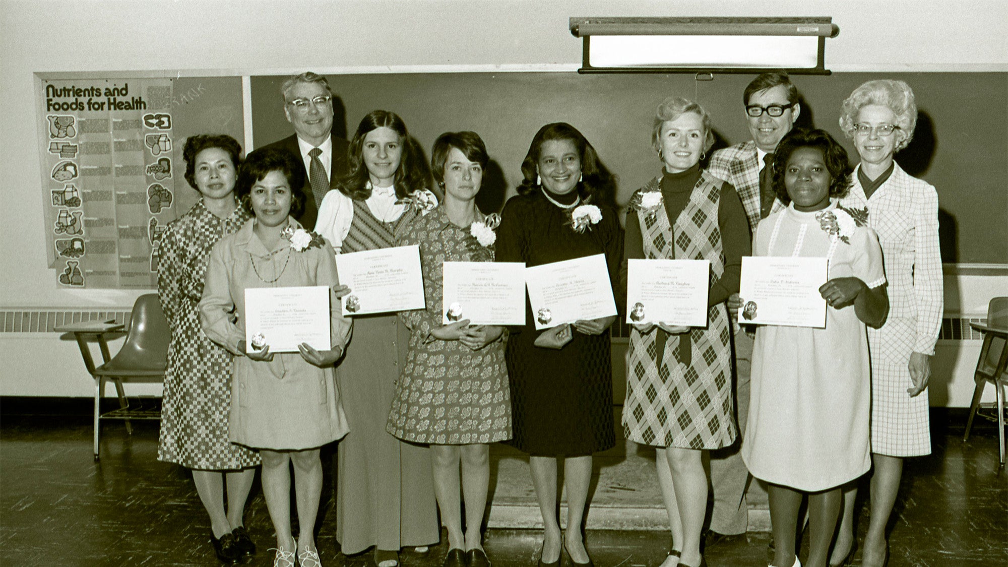 Midwifery class photo