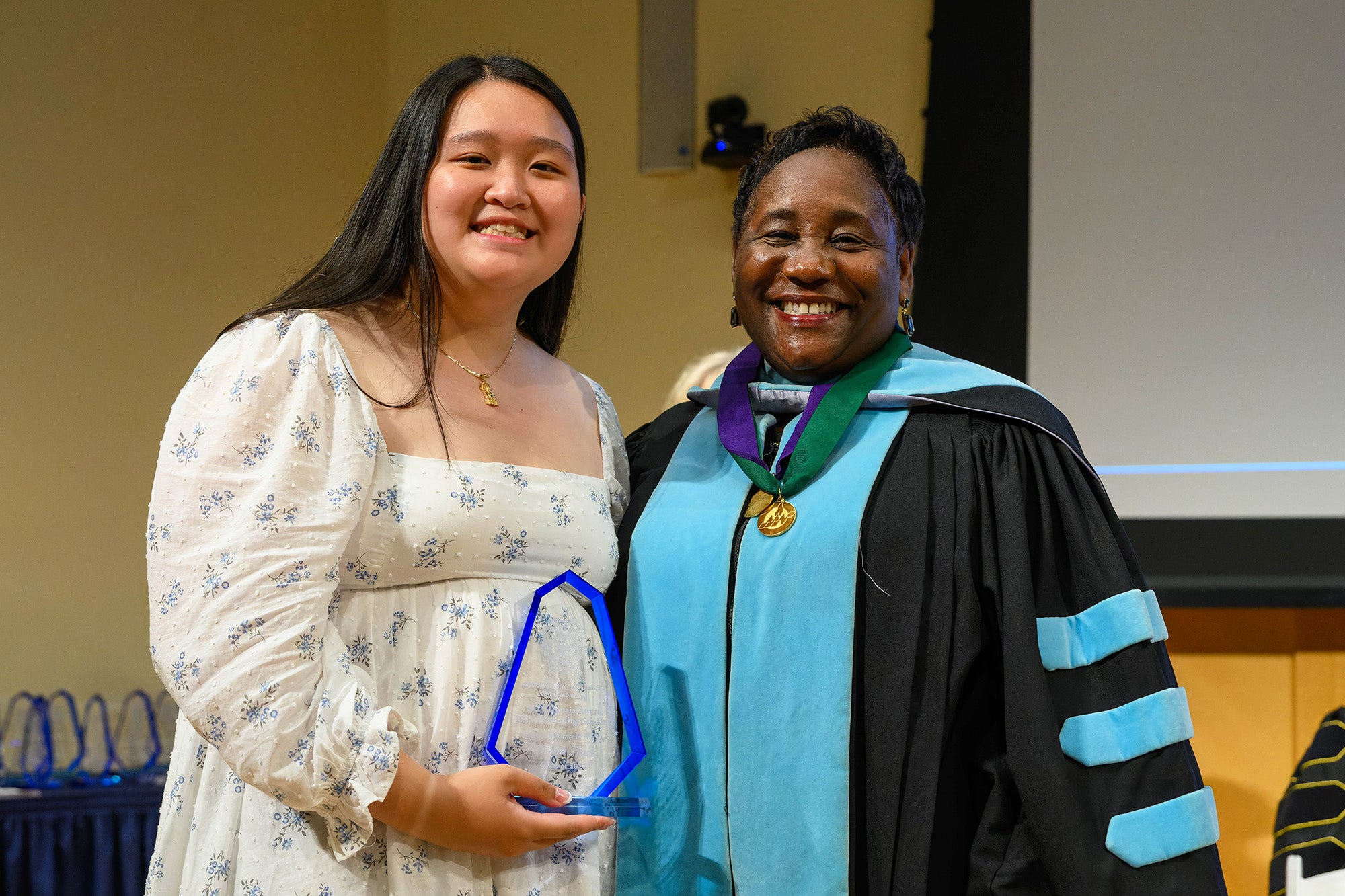 Diana Tran and Dean Waite